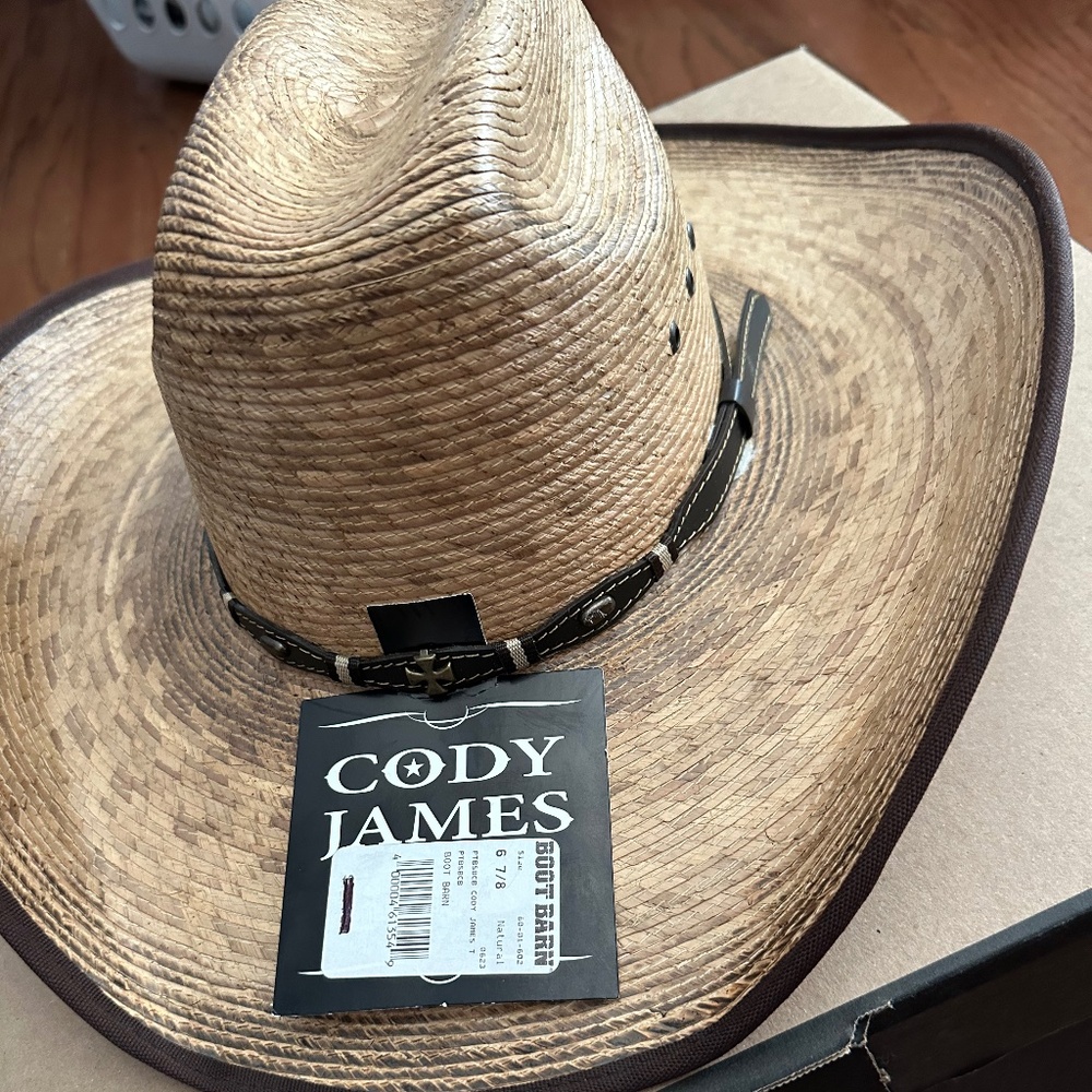 Cody James Western Hat Natural